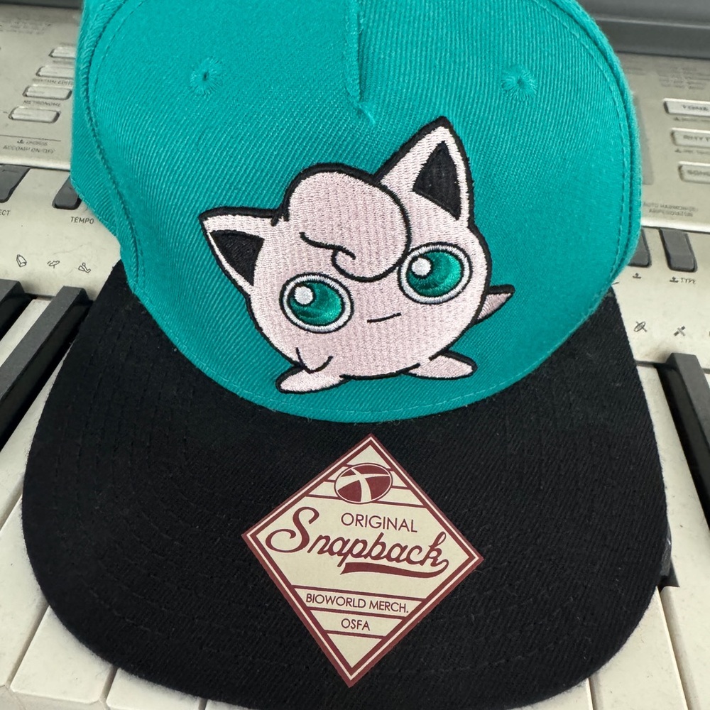 Jigglypuff Pokemon Original Snapback Cap